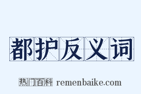 都护反义词是什么意思的图片